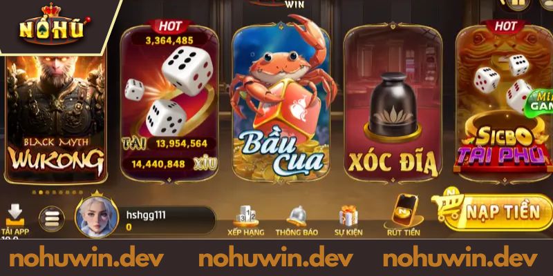 Quy trình Nổ hũ NOHUWIN hiệu quả